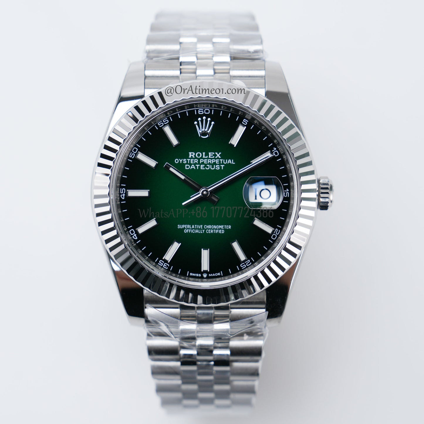 Rolex Datejust 126334-0010 Green Ombre New 2026 – VIP Version