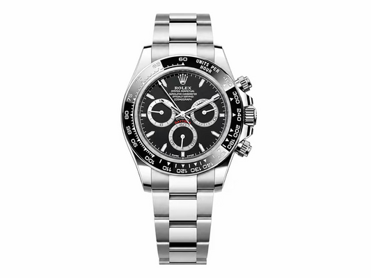 Rolex Daytona 126500 1:1 Best Edition 904L Steel Black Dial on SS Braclet DD4131