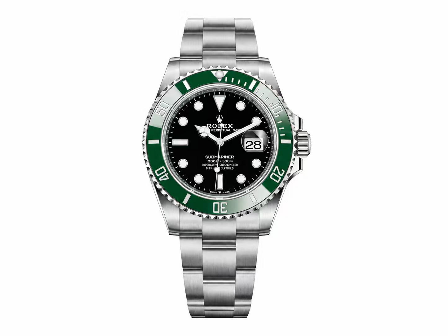 Rolex Submariner 41mm 126610 LN Green Ceramic 904L Steel 1:1 Best Edition DD3235