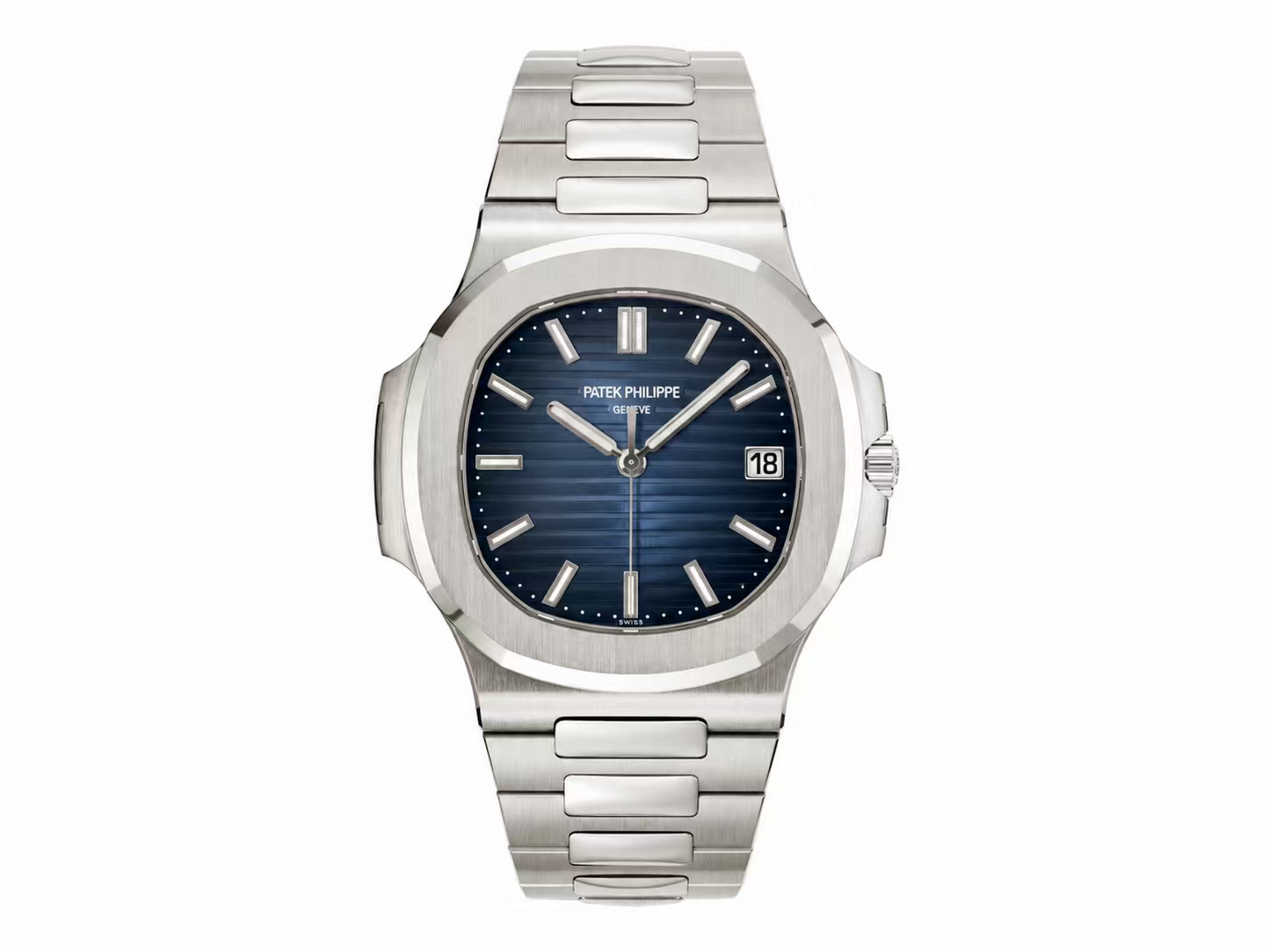 Patek Philippe Nautilus 5811 1:1 Best Edition Blue Dial on SS Bracelet DD330 Super Clone (Weighted)