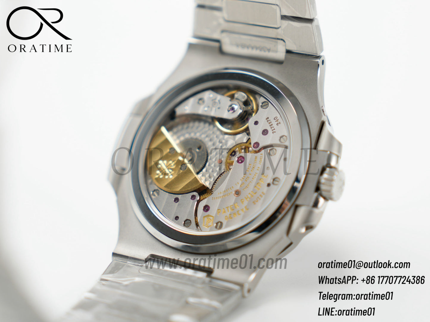 Patek Philippe Nautilus 5712 SS 1:1 Best Edition Blue Dial on SS Bracelet PPF240 Super Clone