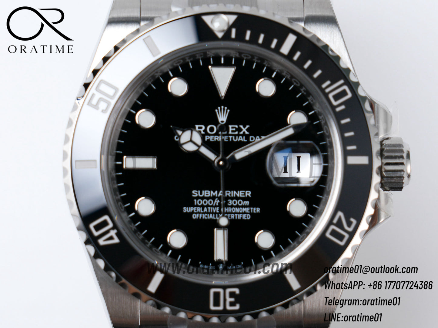 Rolex Submariner 41mm 126610 LN Black Ceramic 904L Steel 1:1 Best Edition DD3235