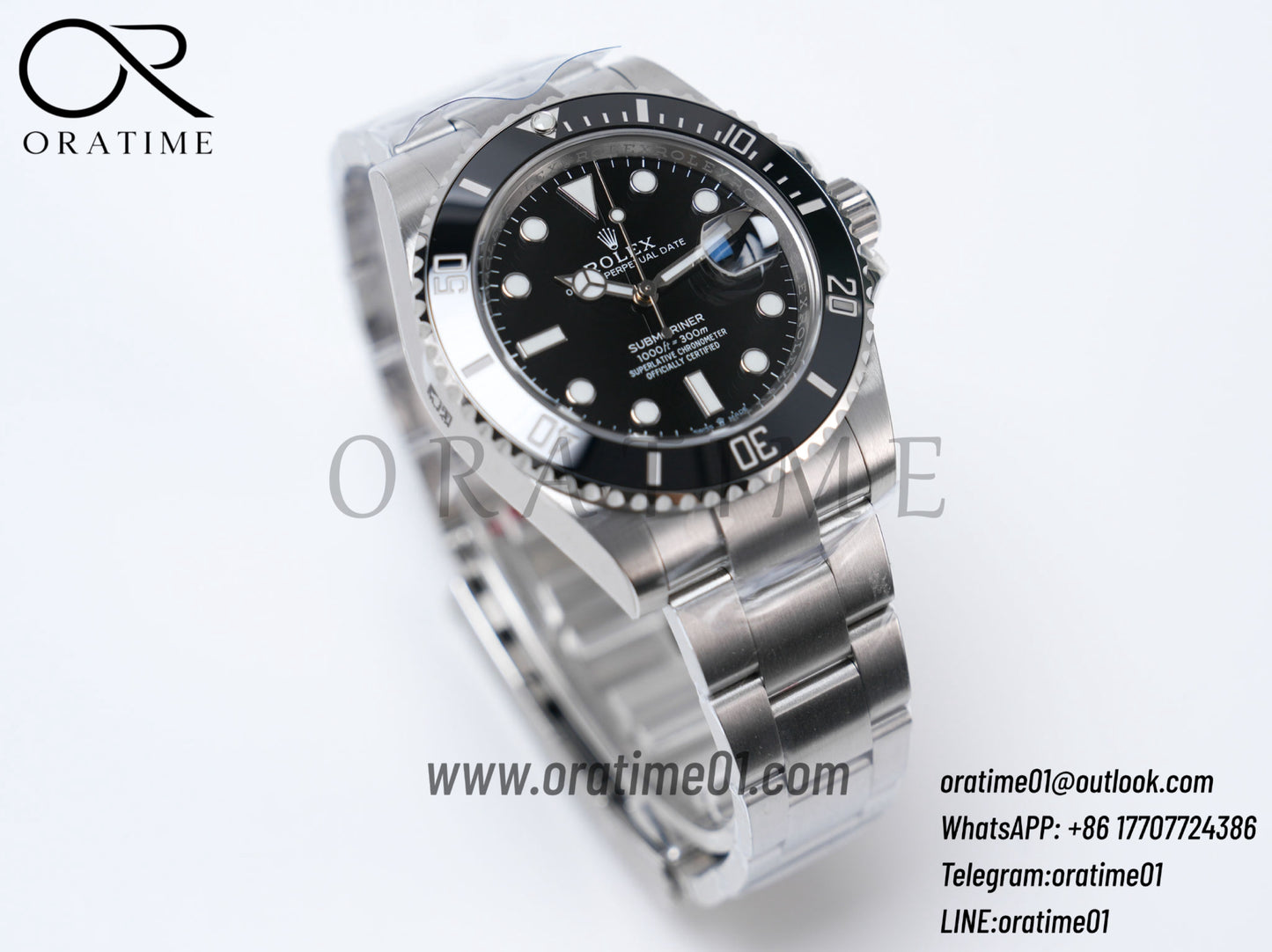 Rolex Submariner 41mm 126610 LN Black Ceramic 904L Steel 1:1 Best Edition DD3235