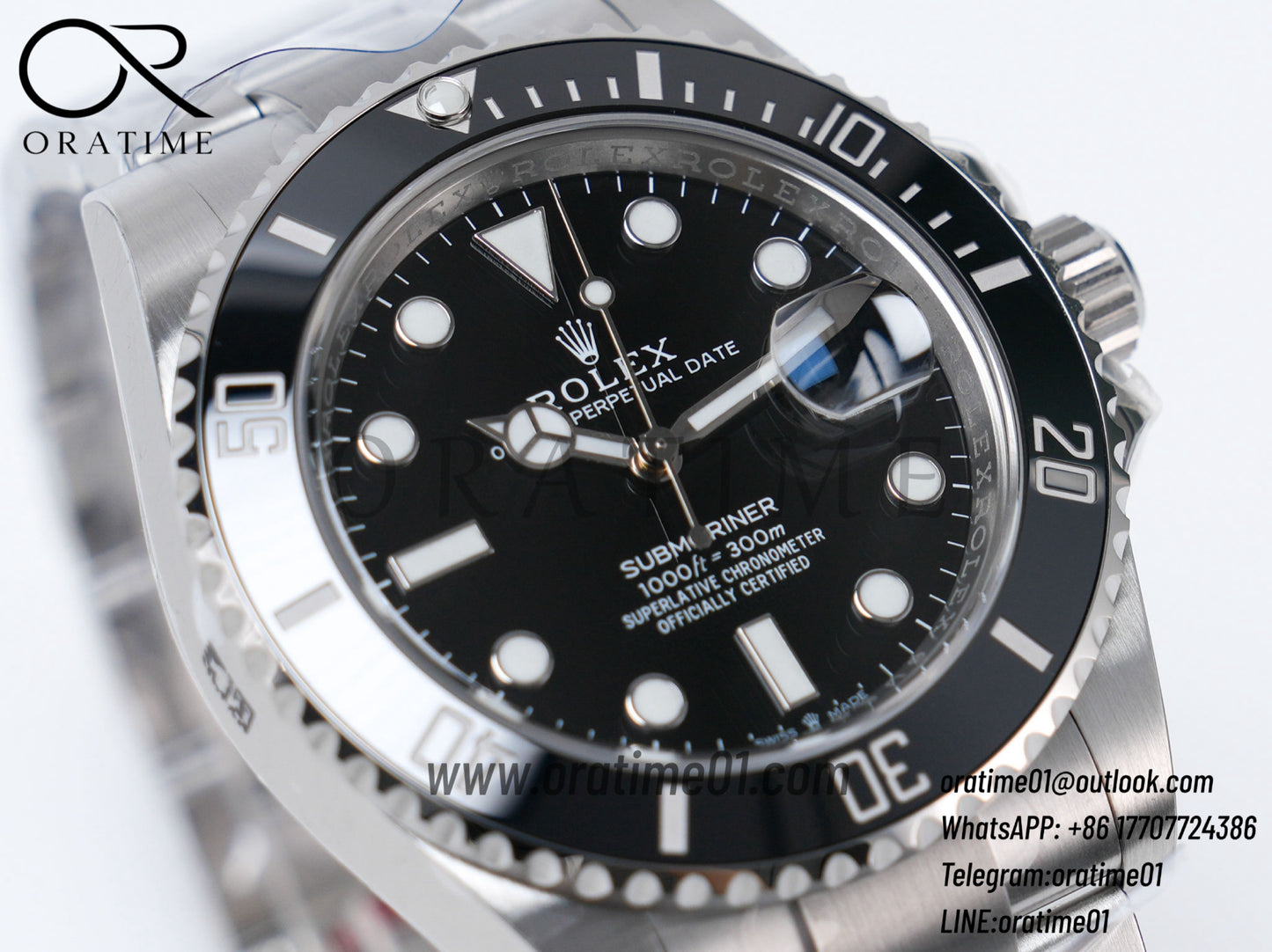 Rolex Submariner 41mm 126610 LN Black Ceramic 904L Steel 1:1 Best Edition DD3235